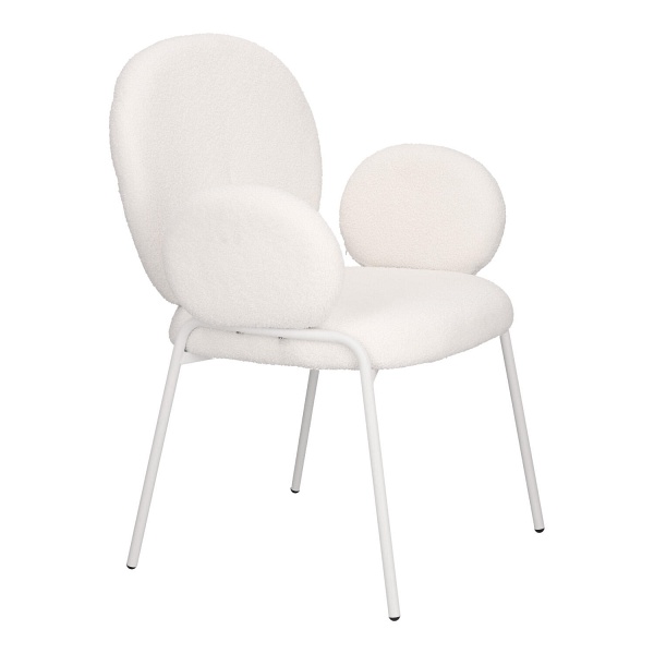 Krzesło Bianco Arm beżowe - Intesi